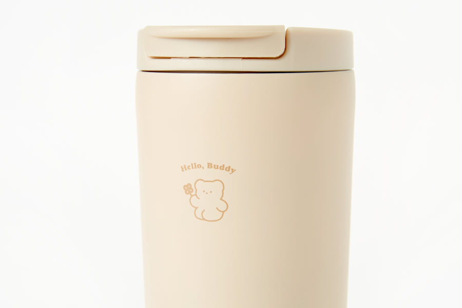 STAINLESS TUMBLER IVORY BEAR 450ML