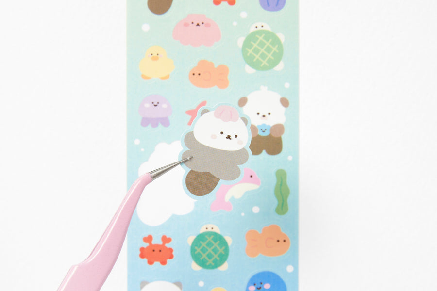 SEAL STICKER SEA FRIENDS