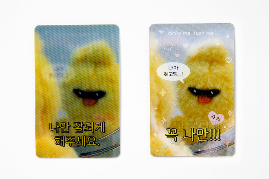 CARD CHANGING STICKER HIPSTER IREN