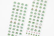 STICKER MINI FROG FACES