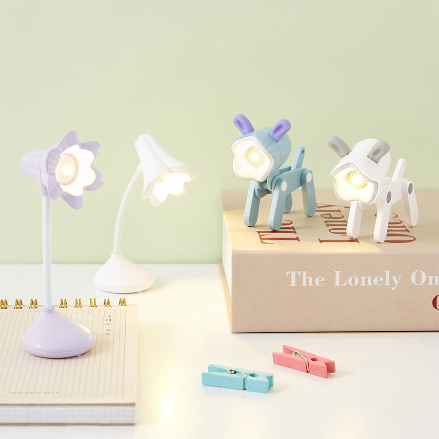 MINI FLOWER LAMP WHITE