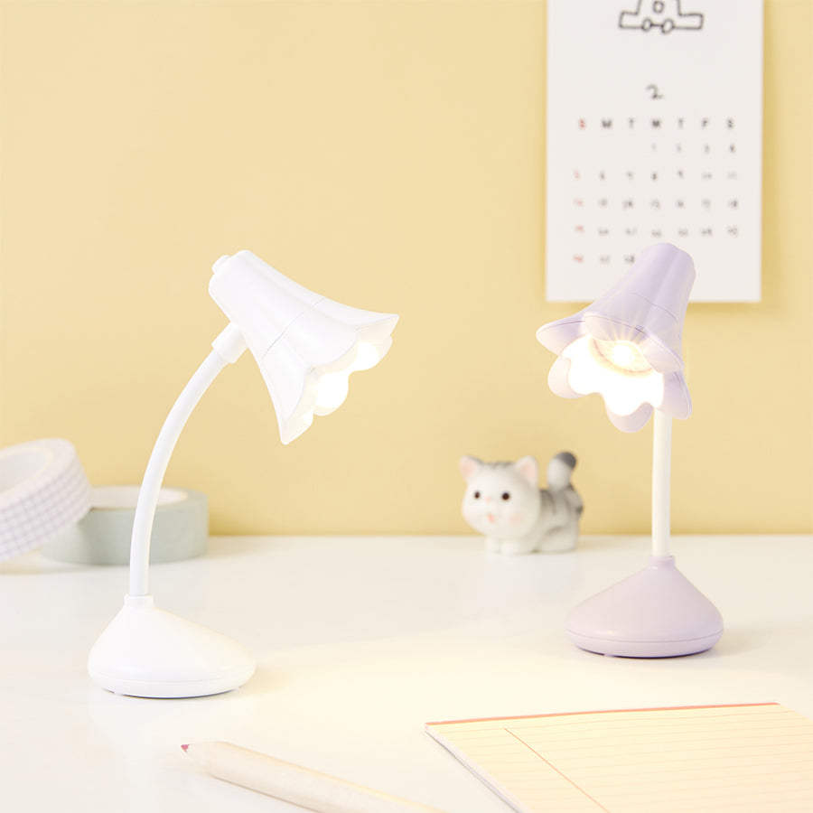 MINI FLOWER LAMP WHITE