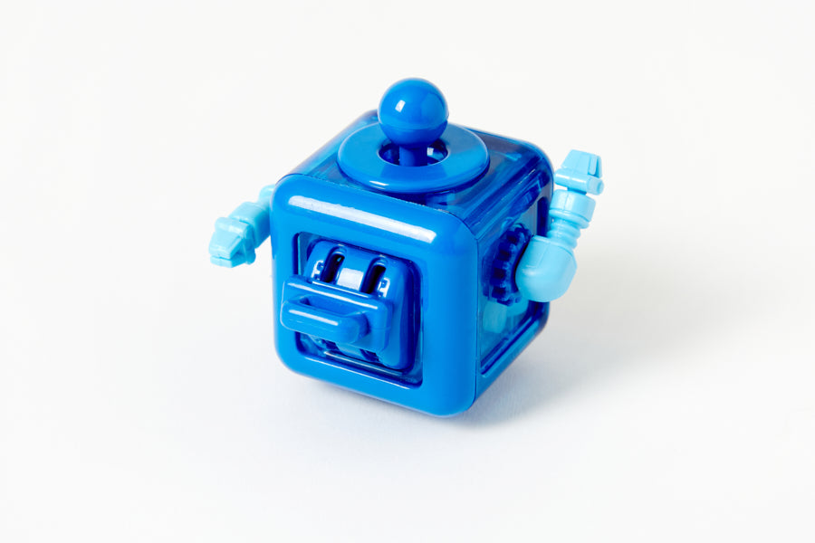 FIDGET CUBE FACE BLUE