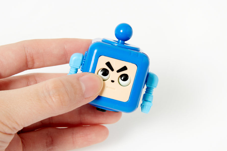 FIDGET CUBE FACE BLUE