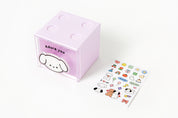 BLOCK ORGANIZER PURPLE PUPPY