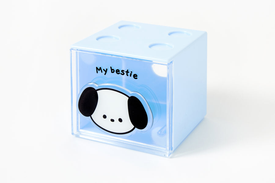 BLOCK ORGANIZER BLUE PUPPY
