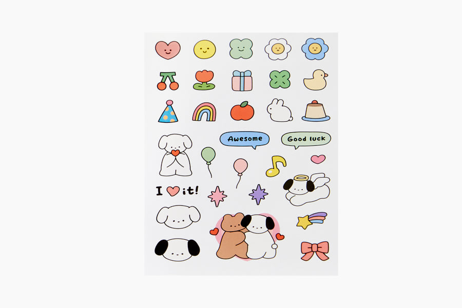 BLOCK ORGANIZER BLUE PUPPY