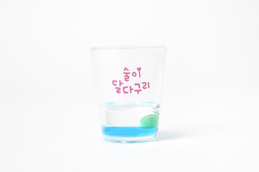 FIGURE SOJU GLASS FROG 'ALCOHOL TASTES SWEET