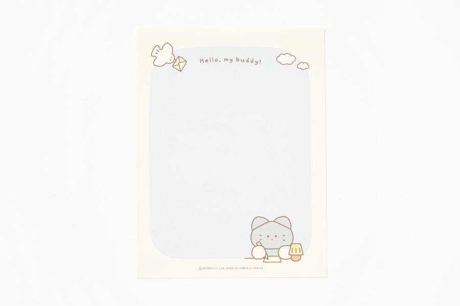 LETTER PAPER CAT WINDOW