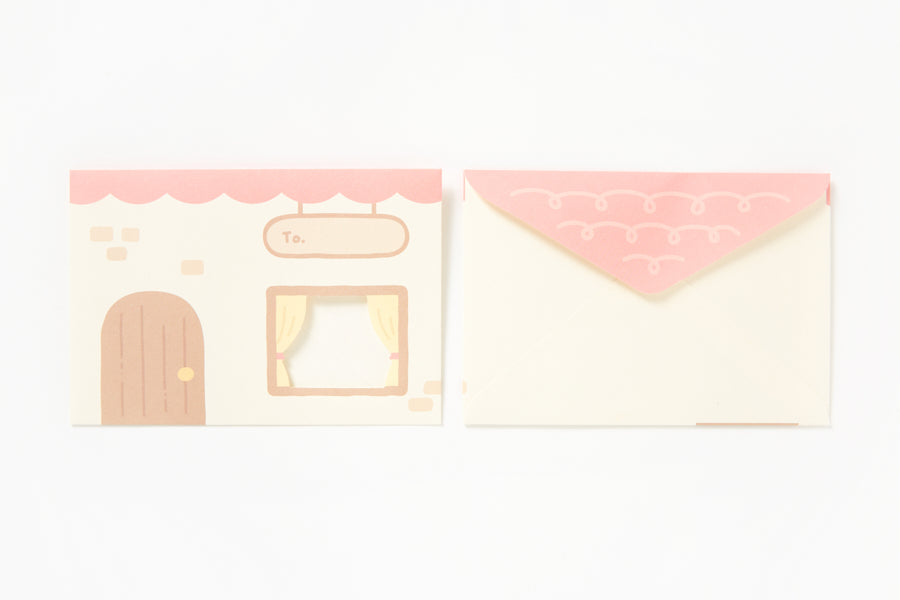 LETTER PAPER CAT WINDOW