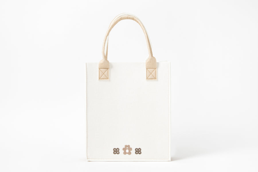 FELT SHOPPING BAG BEAR SMALL