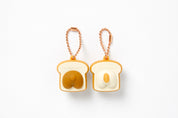 COUPLE KEY RING SET BREAD CAT & BEAR