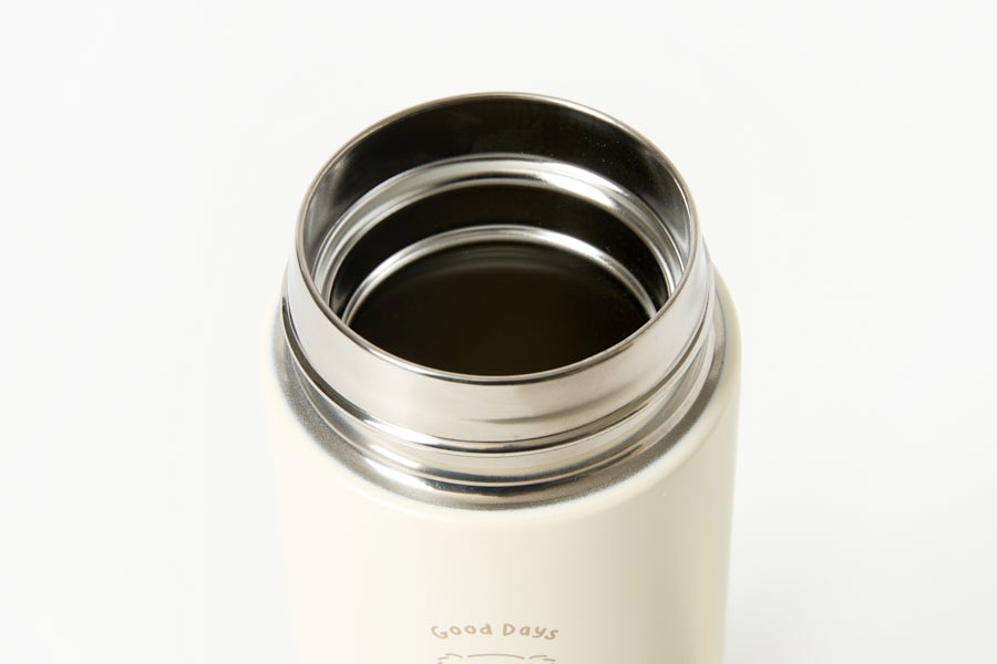 LOOP HANDLE TUMBLER IVORY PUPPY 360ML
