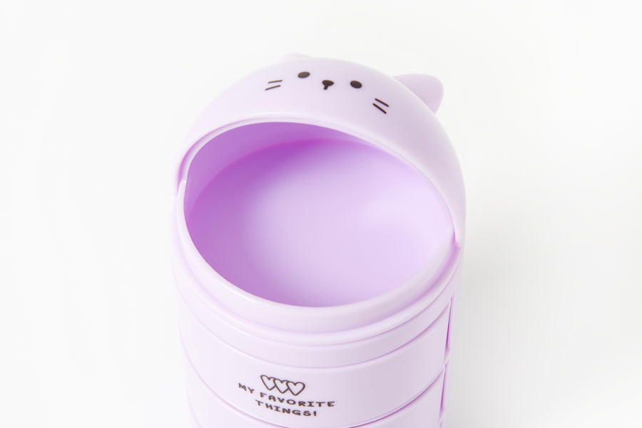 CYLINDER DRAWER PURPLE BUNNY