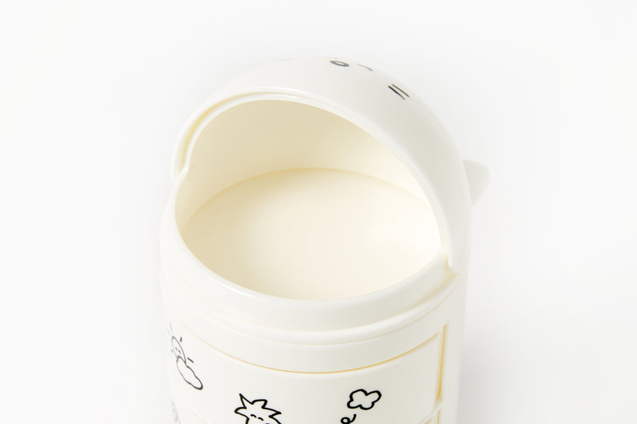 CYLINDER DRAWER WHITE CAT
