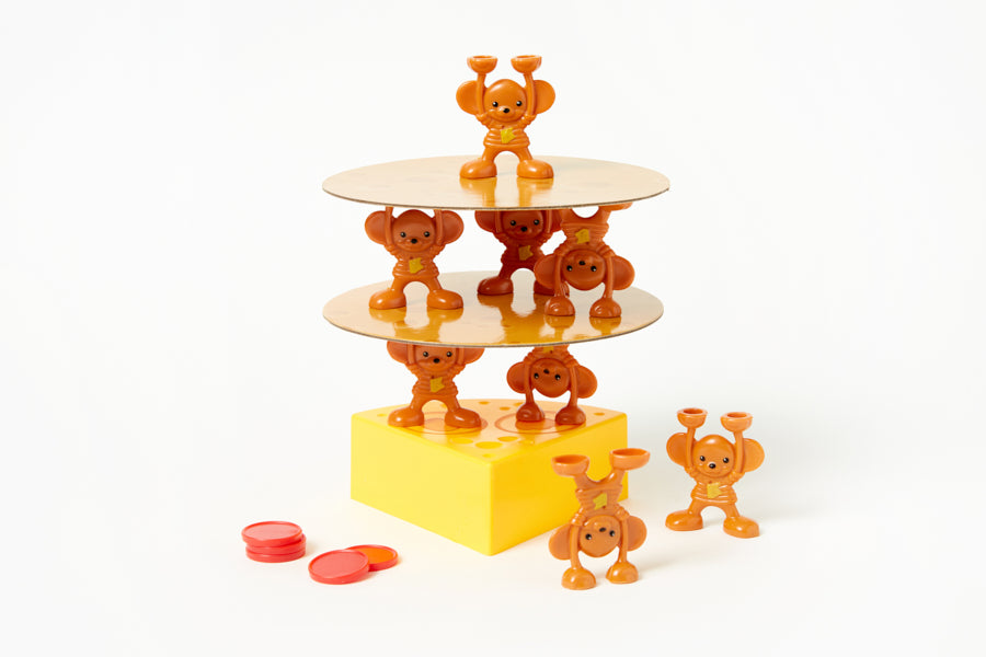 GAME MOUSE CHEESE STACKING