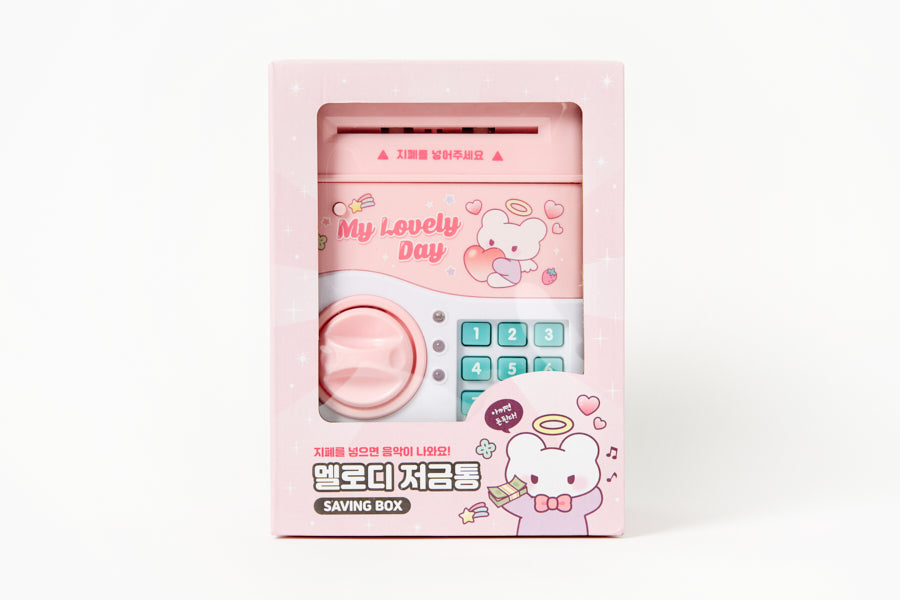 MUSIC SAVING BOX PINK ANGEL