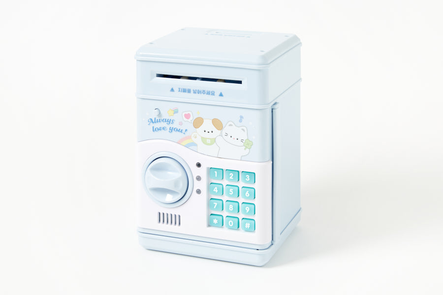 MUSIC SAVING BOX BLUE PUPPY