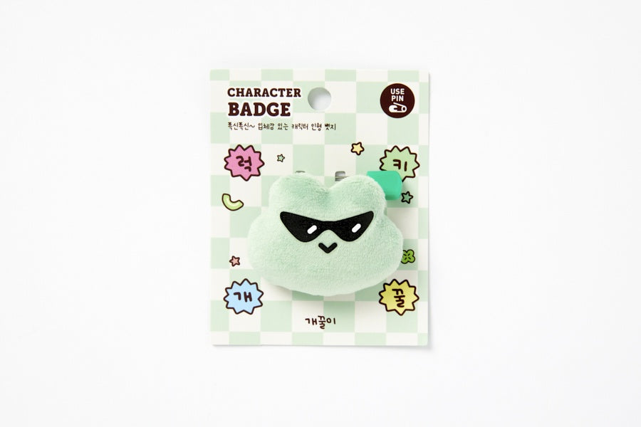 CHARACTER BADGE SUNGLASS FROG