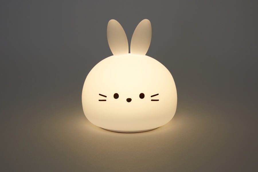 SILICONE NIGHT LIGHT RABBIT HEAD