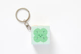 KEY RING PRINTING CUBE GOLDFISH