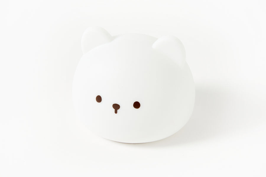 SILICONE NIGHT LIGHT BEAR HEAD