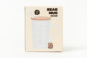 MUG WITH LID & SPOON: TRIO BEAR (440ML)