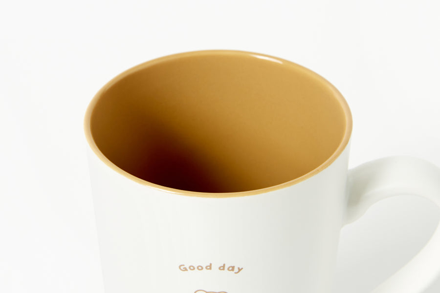 MUG WITH LID & SPOON: TRIO BEAR (440ML)