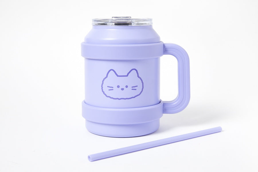 BIG HANDLE TUMBLER VIOLET CAT 1.4L