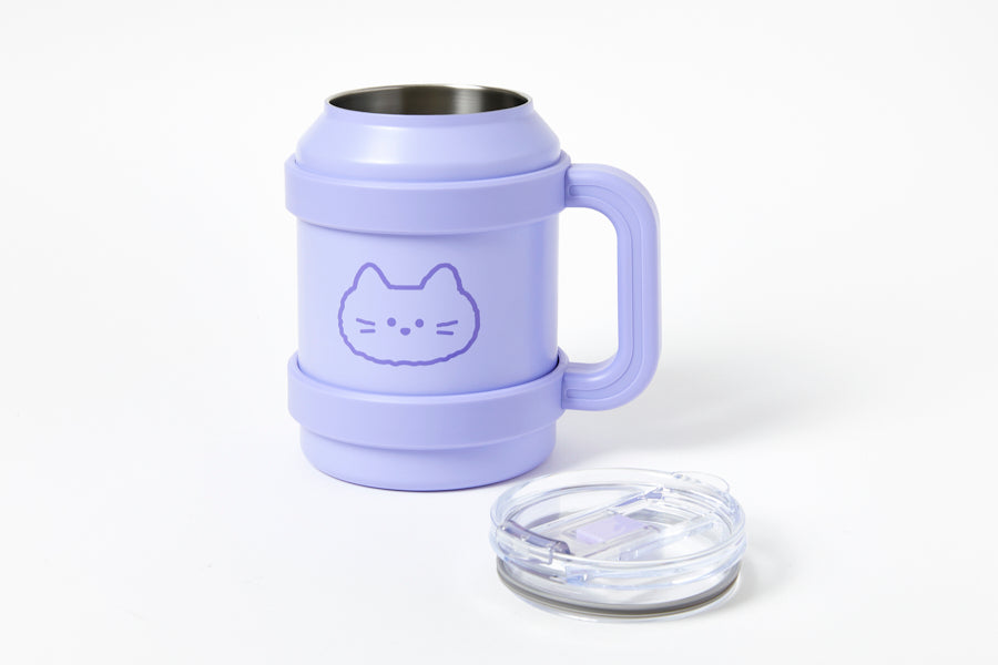 BIG HANDLE TUMBLER VIOLET CAT 1.4L