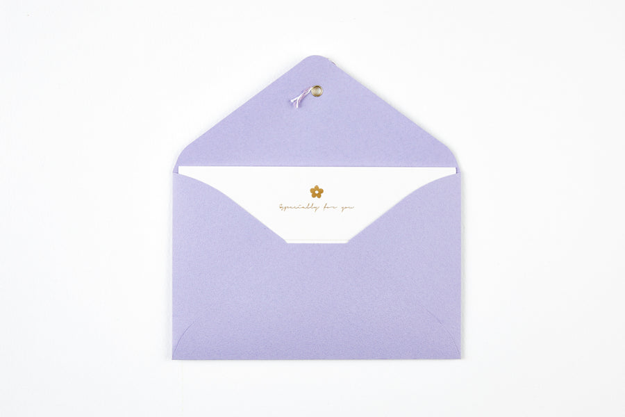 LETTER PAPER EYELET FLOWER
