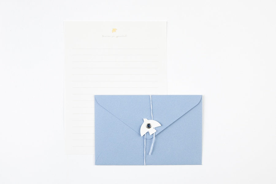 LETTER PAPER EYELET BIRD