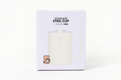 STAINLESS STEEL CUP TUMBLER IVORY GOMI 350ML