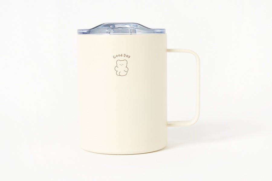 STAINLESS STEEL CUP TUMBLER IVORY GOMI 350ML