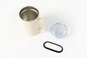STAINLESS STEEL CUP TUMBLER IVORY GOMI 350ML