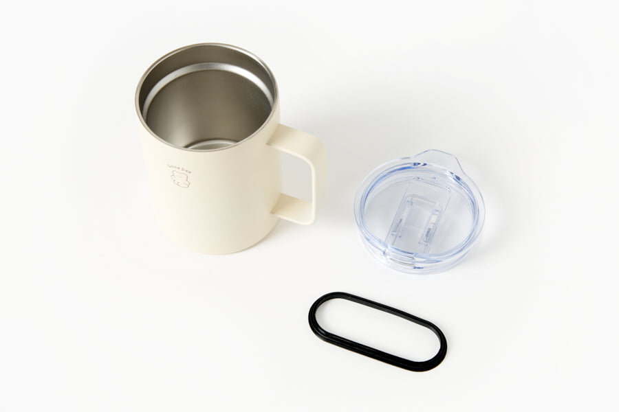 STAINLESS STEEL CUP TUMBLER IVORY GOMI 350ML