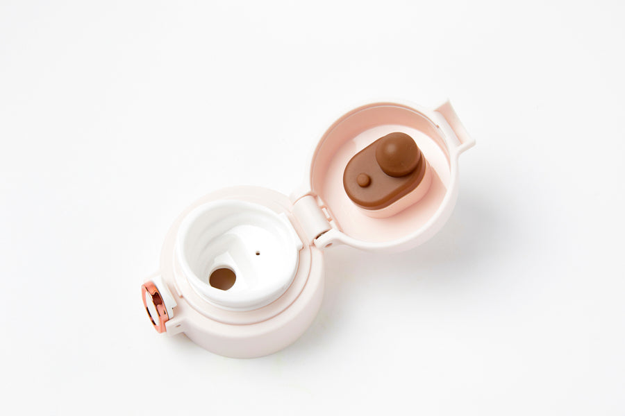 BUTTON TUMBLER PINK CAT 480ML