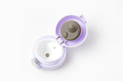 BUTTON TUMBLER PURPLE CAT 320ML
