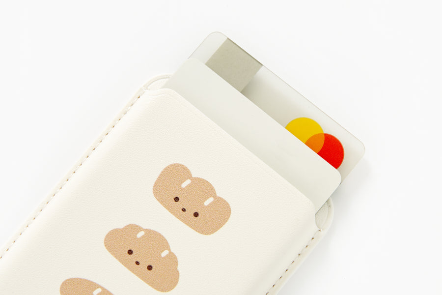 MAGSAFE CARD WALLET White Bread