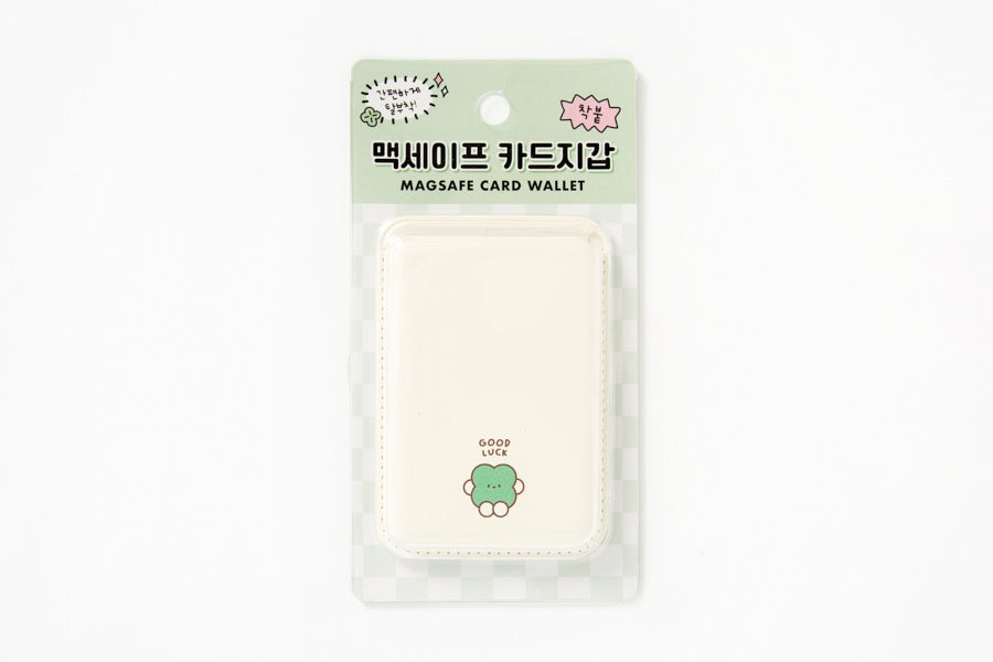 MAGSAFE CARD WALLET White Good Luck