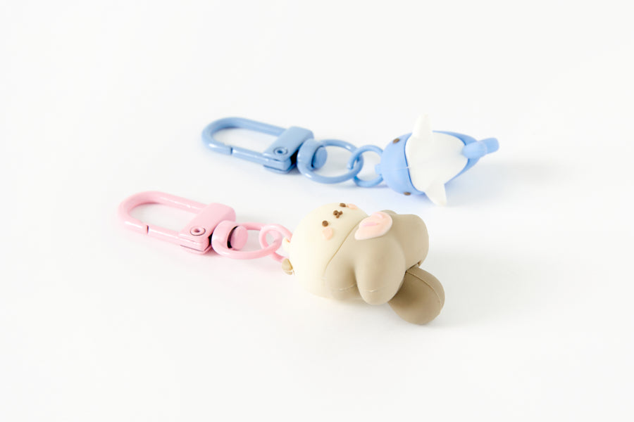 OTTER DOLPHIN KEY RING SET