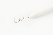 SIMPLE ERASABLE BALLPOINT PEN WHITE