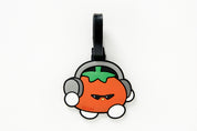 LUGGAGE TAG SILICONE HIP TOMATO
