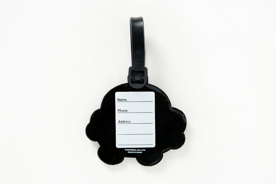 LUGGAGE TAG SILICONE HIP TOMATO