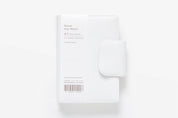 SCHEDULER WHITE DIARY WITH MAGNETIC COVER A7