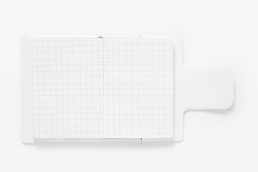 SCHEDULER WHITE DIARY WITH MAGNETIC COVER A7