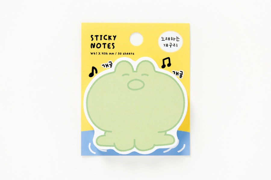STICKY NOTES – RIBBIT FROG DOMSONG (MINI)