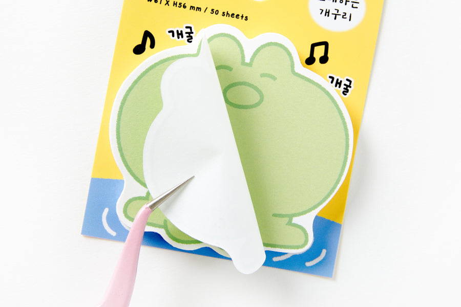 STICKY NOTES – RIBBIT FROG DOMSONG (MINI)