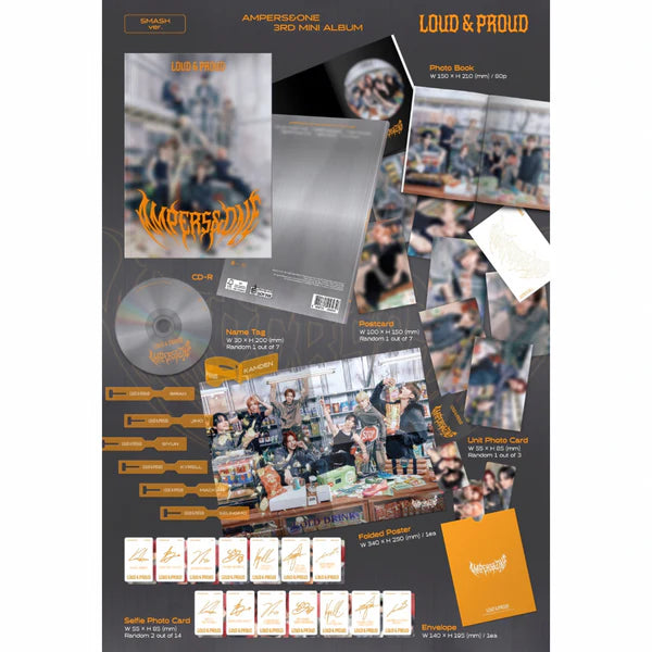 Ampers&One 3rd Mini Album "Loud & Proud"