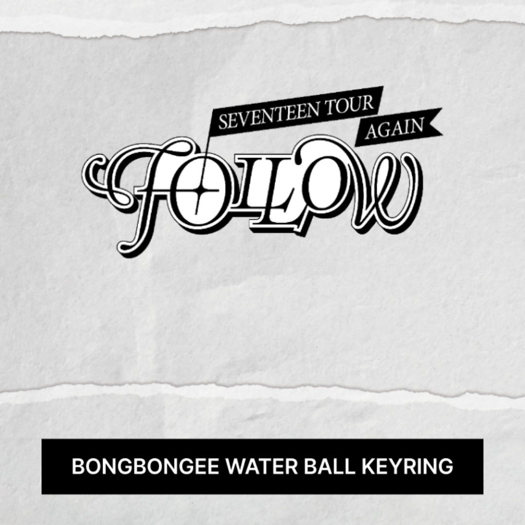 SEVENTEEN Follow Again: Incheon - BONGBONGEE Water Ball Keyring